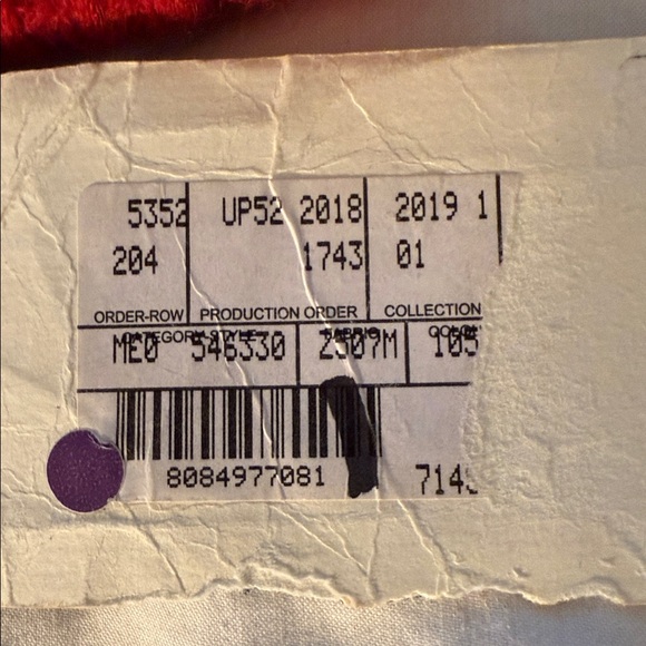 Gucci Red Wool Beanie New tags 2019. Unisex. Super cute! - Picture 4 of 4